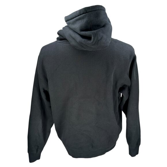 100 Thieves Hoodie Mens Medium Black Cotton Streetwear Drawstring Pullover Heavy - Picture 4 of 9